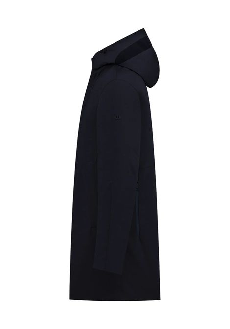 DUNO Parka Lungo Planet Uomo Navy Bi-Stretch Impermeabile DUNO | Parka | PLANET TORANO 3L800
